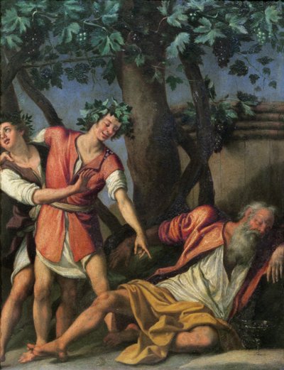 The Drunkenness of Noah by Jacopo Chimenti Empoli